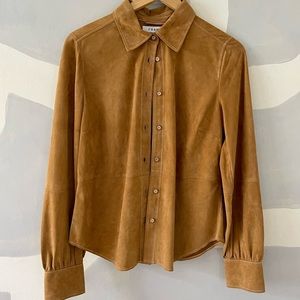 Frame 70s Suede Shirt